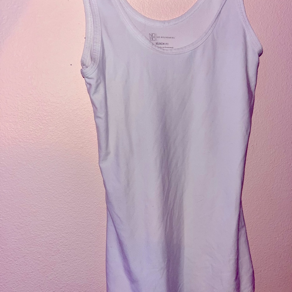 White tank top